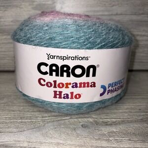 Yarnspirations Caron Colorama Halo Blue Raspberry Acrylic Blend Yarn 481 Yd